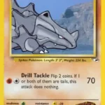 Brock's Rhyhorn - Common - Gym Heroes - 070/132 - Pokemon Kartı