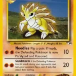 Brock's Sandslash - Rare Holo - Gym Heroes - 023/132 - Pokemon Kartı