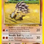 Brock's Sandslash - Uncommon - Gym Challenge - 036/132 - Pokemon Kartı