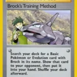 Brock's Training Method - Uncommon - Gym Heroes - 106/132 - Trainer Kartı