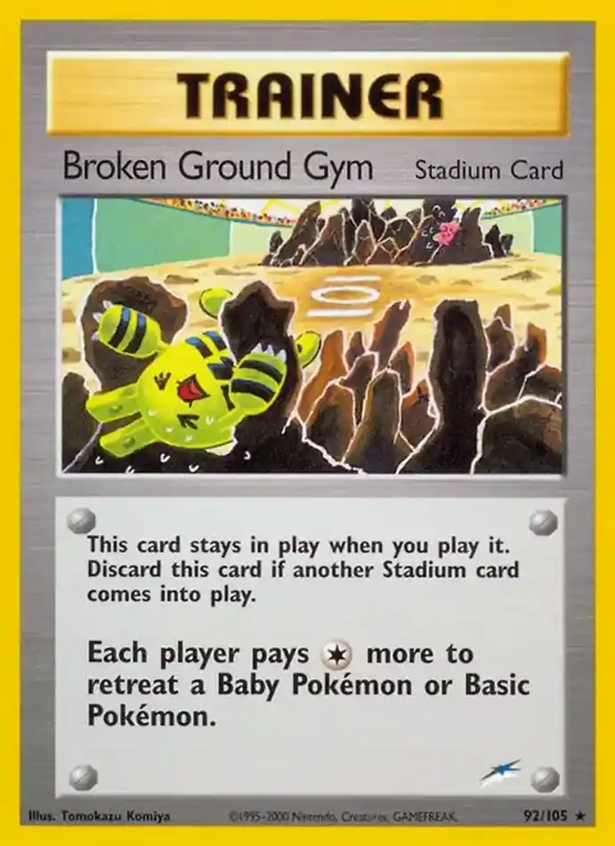 broken-ground-gym-rare-neo-destiny-092-105-trainer-karti.webp Broken Ground Gym - Rare - Neo Destiny - 092/105 - Trainer Kartı - Görsel 1
