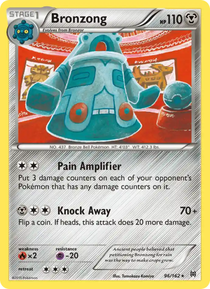 bronzong-rare-breakthrough-096-162-pokemon-karti.webp Bronzong - Rare - BREAKthrough - 096/162 - Pokemon Kartı - Görsel 1