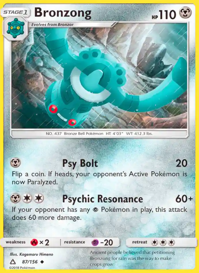 bronzong-uncommon-ultra-prism-087-156-pokemon-karti.webp Bronzong - Uncommon - Ultra Prism - 087/156 - Pokemon Kartı - Görsel 1