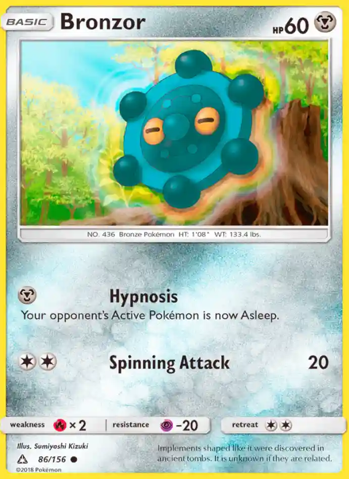 bronzor-common-ultra-prism-086-156-pokemon-karti.webp Bronzor - Common - Ultra Prism - 086/156 - Pokemon Kartı - Görsel 1