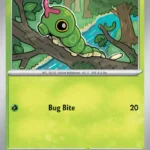 Caterpie - Reverse Holo Common - Journey Together - 001/159 - Pokemon Kartı
