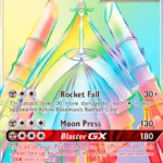 Celesteela GX - Secret Rare - Ultra Prism - 162/156 - Pokemon Kartı