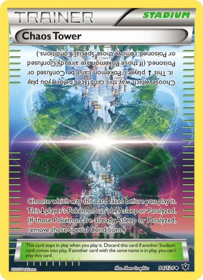 chaos-tower-uncommon-fates-collide-094-124-trainer-karti.webp Chaos Tower - Reverse Holo Uncommon - Fates Collide - 094/124 - Trainer Kartı - Görsel 1
