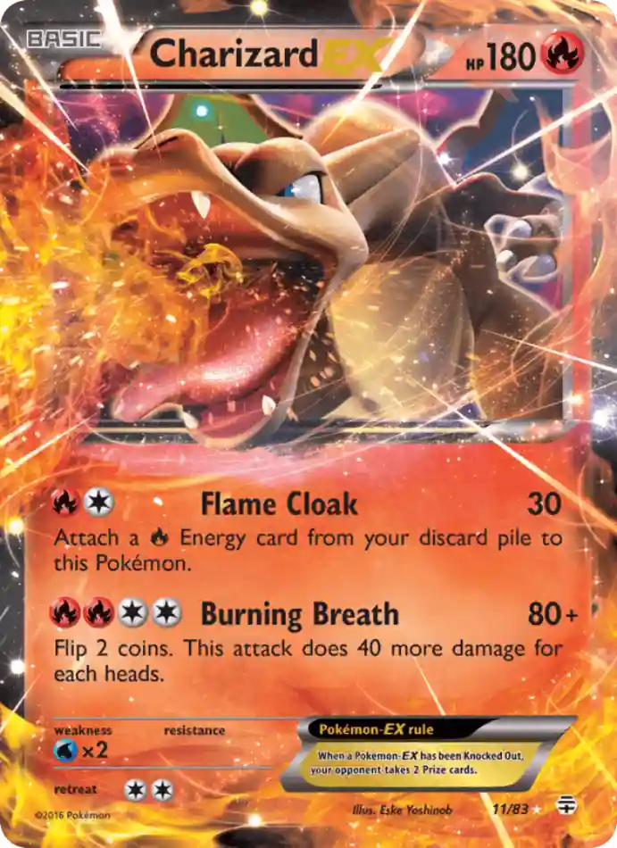 charizard-ex-ultra-rare-generations-011-83-pokemon-karti.webp Charizard EX - Ultra Rare - Generations - 011/83 - Pokemon Kartı - Görsel 1