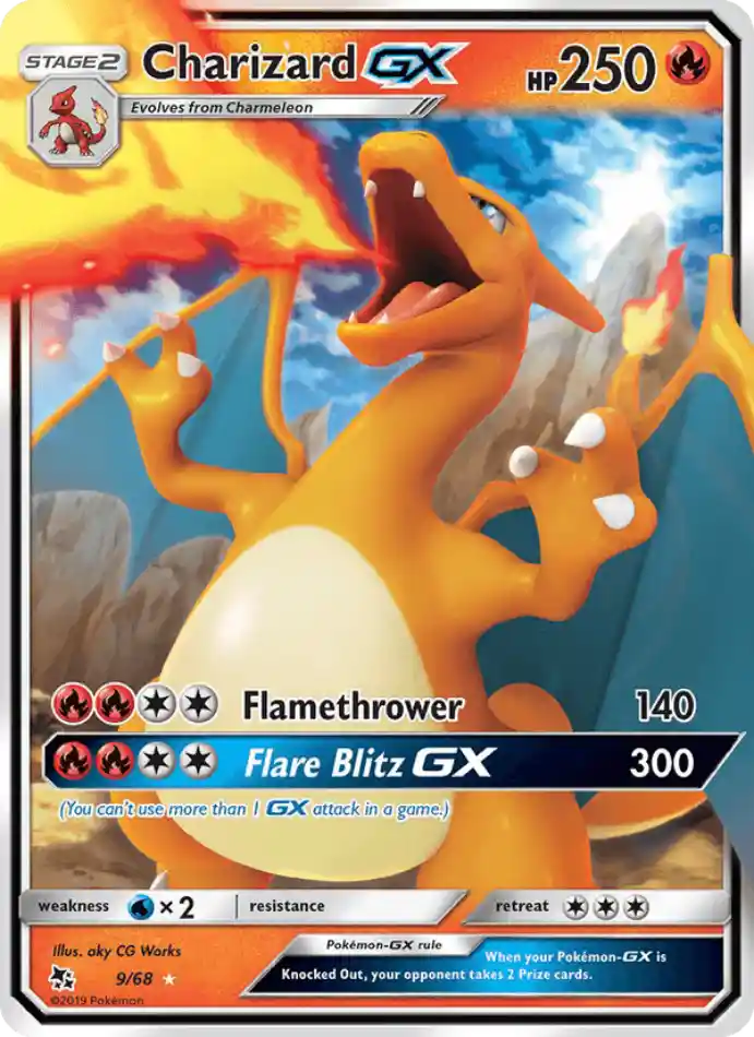 charizard-gx-ultra-rare-hidden-fates-009-68-pokemon-karti.webp Charizard GX - Ultra Rare - Hidden Fates - 009/68 - Pokemon Kartı - Görsel 1