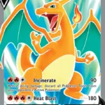 Charizard V - Ultra Rare - Brilliant Stars - 153/172 - Pokemon Kartı