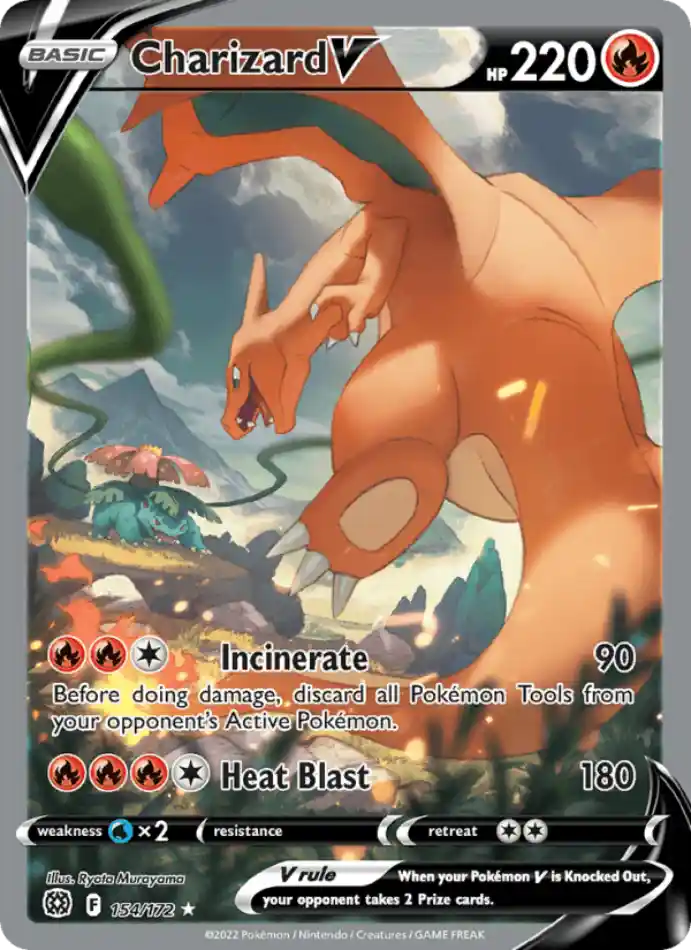 charizard-v-ultra-rare-brilliant-stars-154-172-pokemon-karti.webp Charizard V - Ultra Rare - Brilliant Stars - 154/172 - Pokemon Kartı - Görsel 1