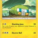 Charjabug - Reverse Holo Uncommon - Sun & Moon - 051/149 - Pokemon Kartı