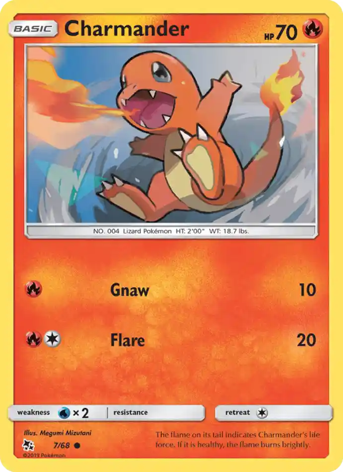 charmander-common-hidden-fates-007-68-pokemon-karti.webp Charmander - Common - Hidden Fates - 007/68 - Pokemon Kartı - Görsel 1