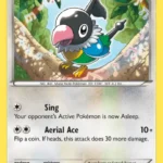 Chatot - Reverse Holo Rare - BREAKthrough - 128/162 - Pokemon Kartı