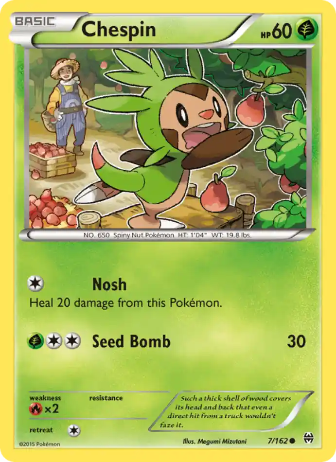 chespin-common-breakthrough-007-162-pokemon-karti.webp Chespin - Common - BREAKthrough - 007/162 - Pokemon Kartı - Görsel 1