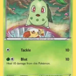 Chikorita - Reverse Holo Common - BREAKpoint - 001/122 - Pokemon Kartı