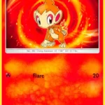 Chimchar - Reverse Holo Common - Ultra Prism - 020/156 - Pokemon Kartı