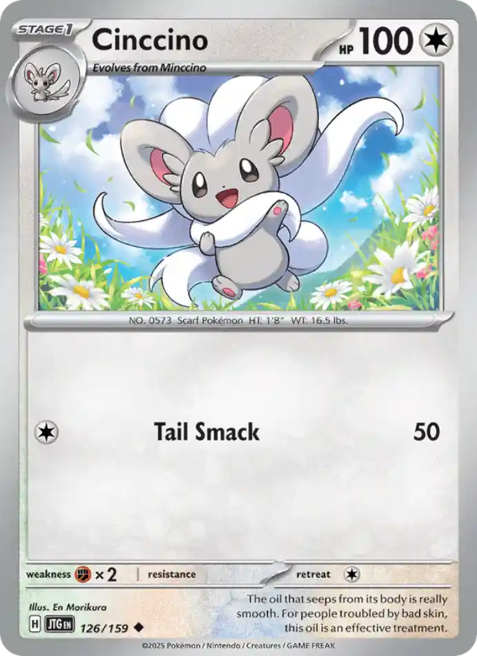 cinccino-uncommon-journey-together-126-159-pokemon-karti.webp Cinccino - Uncommon - Journey Together - 126/159 - Pokemon Kartı - Görsel 1