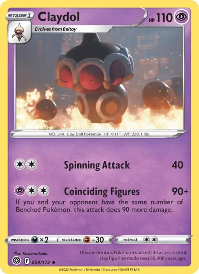 claydol-uncommon-brilliant-stars-059-172-pokemon-karti.webp Claydol - Reverse Holo Uncommon - Brilliant Stars - 059/172 - Pokemon Kartı - Görsel 1