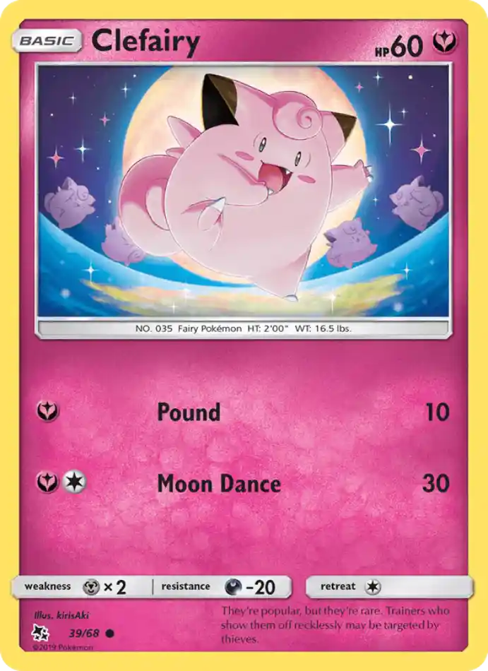 clefairy-common-hidden-fates-039-68-pokemon-karti.webp Clefairy - Common - Hidden Fates - 039/68 - Pokemon Kartı - Görsel 1
