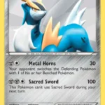Cobalion - Holo Rare - Emerging Powers - 077/98 - Pokemon Kartı