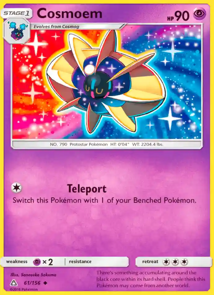 cosmoem-uncommon-ultra-prism-061-156-pokemon-karti.webp Cosmoem - Uncommon - Ultra Prism - 061/156 - Pokemon Kartı - Görsel 1