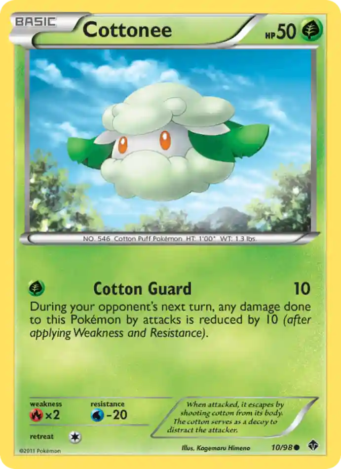 cottonee-common-emerging-powers-010-98-pokemon-karti.webp Cottonee - Reverse Holo Common - Emerging Powers - 010/98 - Pokemon Kartı - Görsel 1