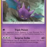 Crobat - Reverse Holo Rare - Sun & Moon - 056/149 - Pokemon Kartı