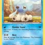 Cubchoo - Reverse Holo Common - Emerging Powers - 028/98 - Pokemon Kartı