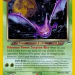 Dark Crobat - Holo Rare - Neo Destiny - 002/105 - Pokemon Kartı