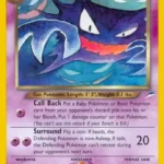 Dark Haunter - Uncommon - Neo Destiny - 036/105 - Pokemon Kartı