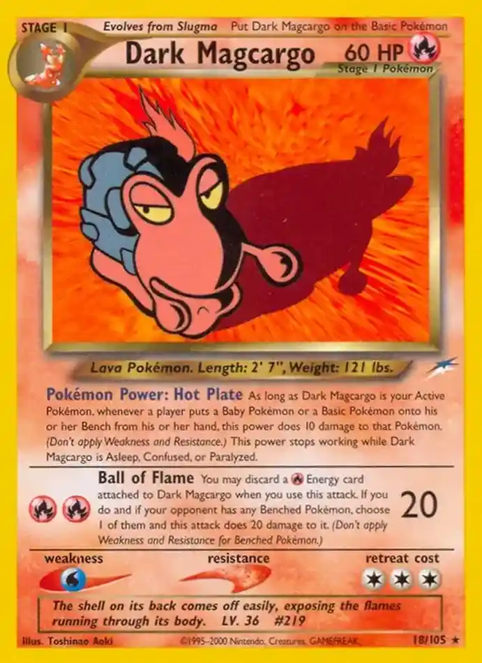 dark-magcargo-rare-neo-destiny-018-105-pokemon-karti.webp Dark Magcargo - Rare - Neo Destiny - 018/105 - Pokemon Kartı - Görsel 1