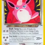 Dark Wigglytuff - Uncommon - Neo Destiny - 040/105 - Pokemon Kartı