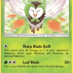 Dartrix - Reverse Holo Uncommon - Sun & Moon - 010/149 - Pokemon Kartı