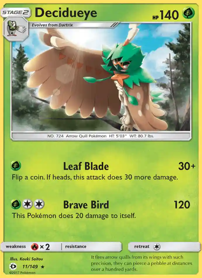 decidueye-rare-sun-moon-011-149-pokemon-karti.webp Decidueye - Reverse Holo Rare - Sun & Moon - 011/149 - Pokemon Kartı - Görsel 1