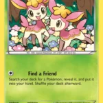 Deerling - Reverse Holo Common - Fates Collide - 008/124 - Pokemon Kartı