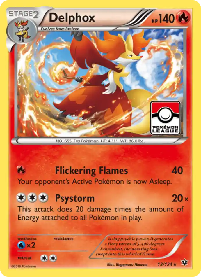 delphox-rare-fates-collide-013-124-pokemon-karti.webp Delphox - Reverse Holo Rare - Fates Collide - 013/124 - Pokemon Kartı - Görsel 1