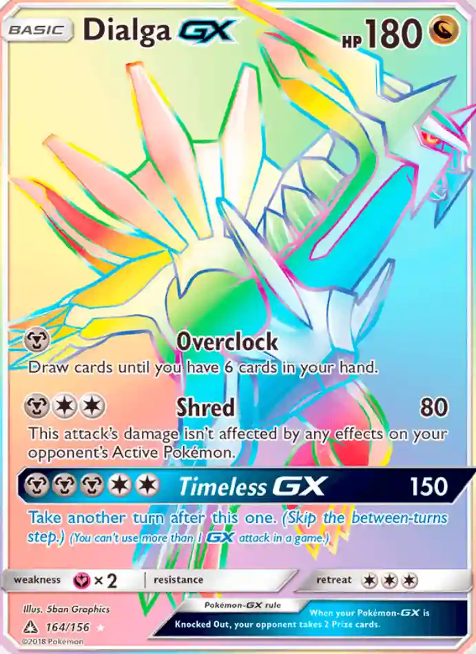 dialga-gx-secret-rare-ultra-prism-164-156-pokemon-karti.webp Dialga GX - Secret Rare - Ultra Prism - 164/156 - Pokemon Kartı - Görsel 1