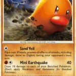 Diglett - Reverse Holo Common - Triumphant - 061/102 - Pokemon Kartı