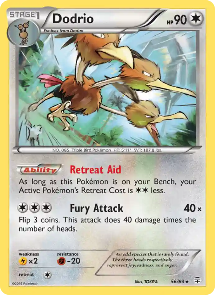 dodrio-rare-generations-056-83-pokemon-karti.webp Dodrio - Rare - Generations - 056/83 - Pokemon Kartı - Görsel 1