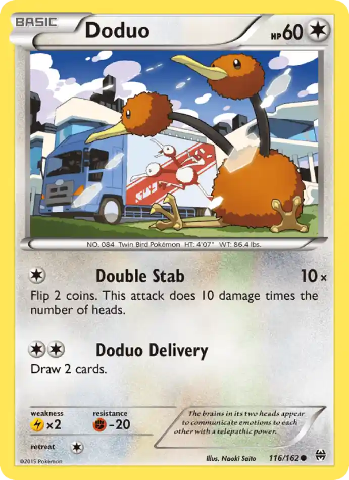 doduo-common-breakthrough-116-162-pokemon-karti.webp Doduo - Common - BREAKthrough - 116/162 - Pokemon Kartı - Görsel 1