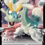 Drampa V - Holo Rare V - Brilliant Stars - 128/172 - Pokemon Kartı