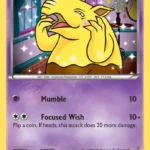 Drowzee - Reverse Holo Common - BREAKpoint - 050/122 - Pokemon Kartı