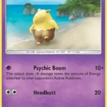 Drowzee - Reverse Holo Common - Sun & Moon - 059/149 - Pokemon Kartı