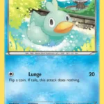 Ducklett - Reverse Holo Common - BREAKpoint - 036/122 - Pokemon Kartı