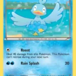 Ducklett - Reverse Holo Common - Emerging Powers - 026/98 - Pokemon Kartı