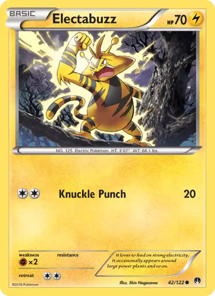 electabuzz-common-breakpoint-042-122-pokemon-karti.webp Electabuzz - Common - BREAKpoint - 042/122 - Pokemon Kartı - Görsel 1