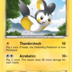 Emolga - Common - Emerging Powers - 032/98 - Pokemon Kartı