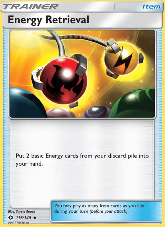 energy-retrieval-uncommon-sun-moon-116-149-trainer-karti.webp Energy Retrieval - Uncommon - Sun & Moon - 116/149 - Trainer Kartı - Görsel 1