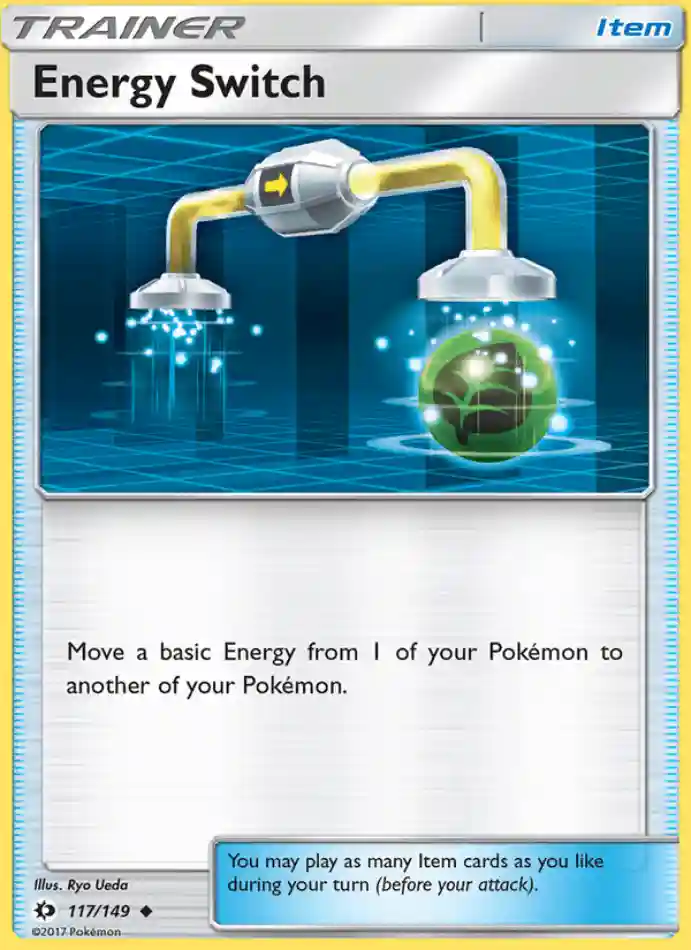 energy-switch-uncommon-sun-moon-117-149-trainer-karti.webp Energy Switch - Reverse Holo Uncommon - Sun & Moon - 117/149 - Trainer Kartı - Görsel 1